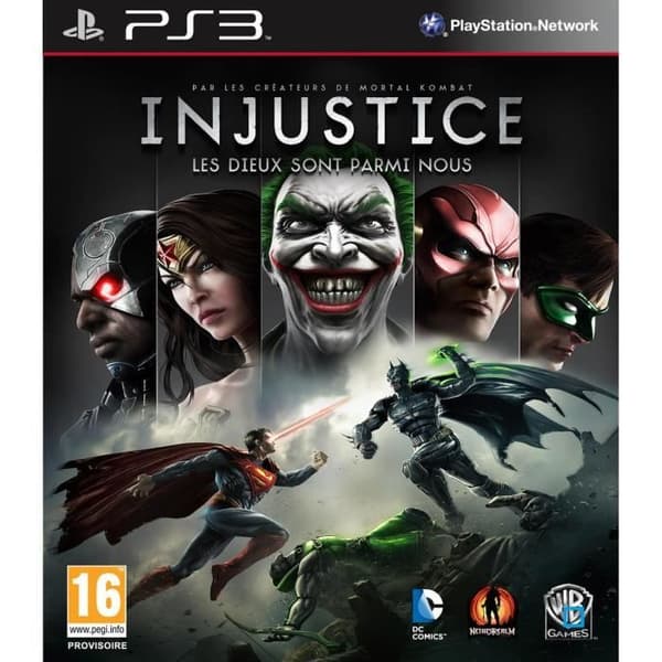 INJUSTICE / PS3-konsolspel