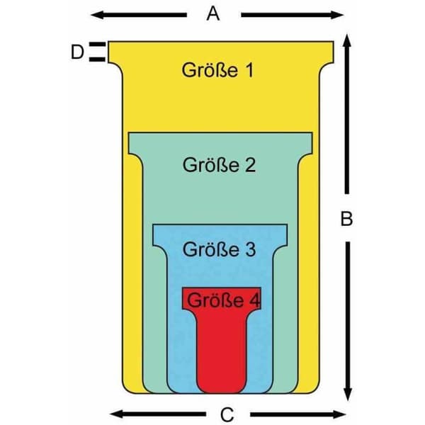 Fiches T index 2 - NOBO - Paket med 100 - Grå