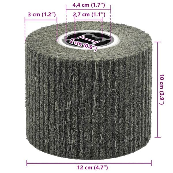 Slipers 3 st 600 korn Syntetiskt material