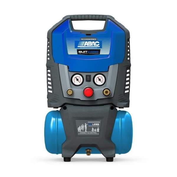 ABAC SUITCASE kolvkompressor - 6 - 1,5 HP - 230 V Mono - 9,6 m3/h - 8b - 6 L