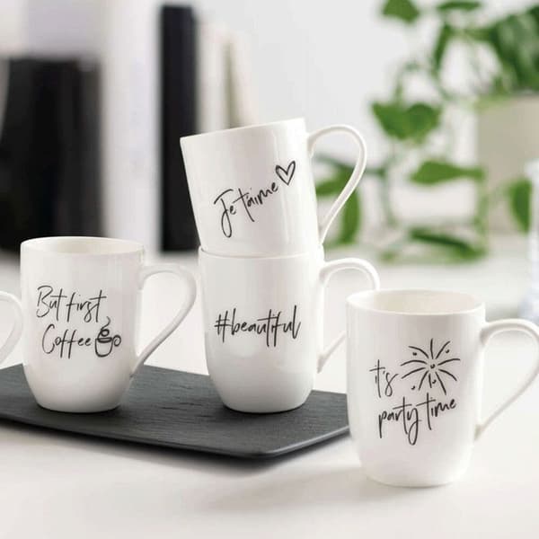 Mugg Villeroy & Boch Statement Men Först Kaffe, 290 ml