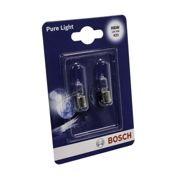 BOSCH Ampull Pure Light 2 H6W 12V 6W