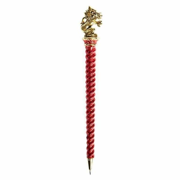 Penna - Harry Potter - Gryffindor - Guld och Silver - Ej påfyllningsbar - Ej raderbar