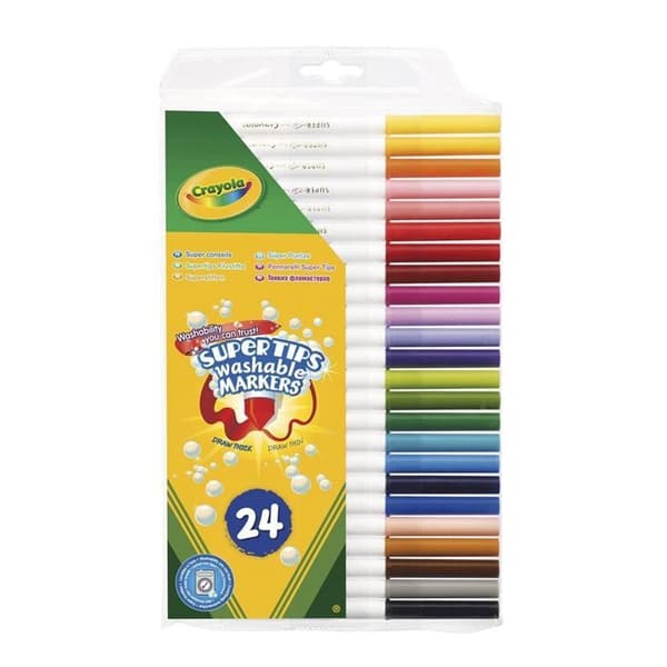 24 Crayola markörer