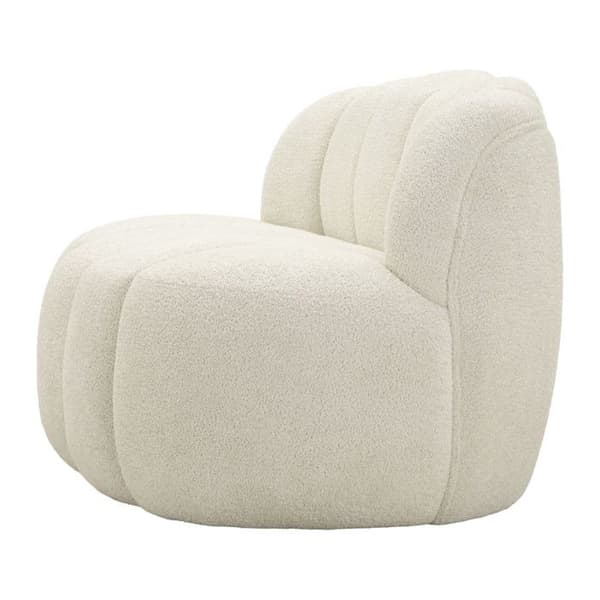 Soffa Design 2 Platser 'Ball' 145cm Vit