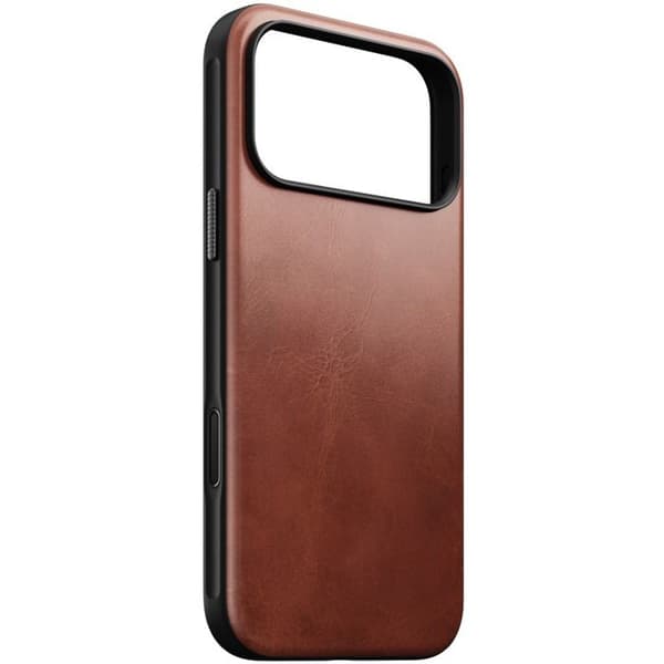 Läderfodral - NOMAD - iPhone 17 Pro - Horween Olde Dublin - MagSafe-skydd - Elegant