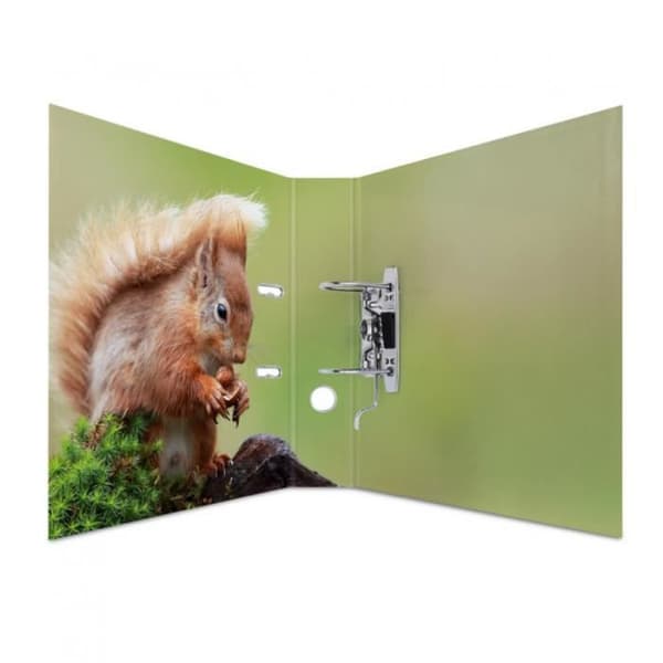 Mapp - HERMA - 7202 - A4 - Svart - Skogs djur
