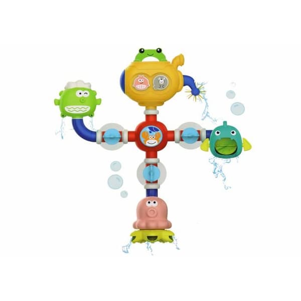 Badkar Robot Med Sugproppar Vattenleksak För Roligt Bad