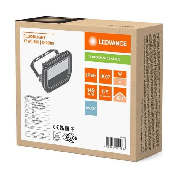 LED-projektor - LEDVANCE - 100D - 17 W - 2400 lm - IP66
