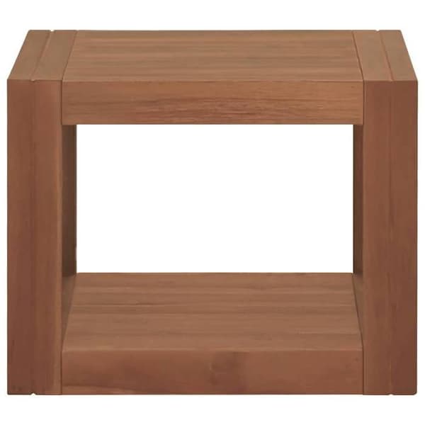 vidaXL Badrumsväggskåp 45x45x35 cm Solid Teak 338233