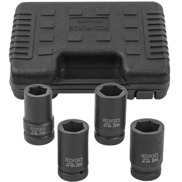 Slagskruvnyckel 1" 27-36 mm 6-kant