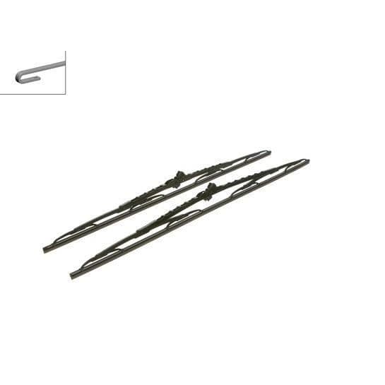 BOSCH Set med 2 torkarblad 3397118203