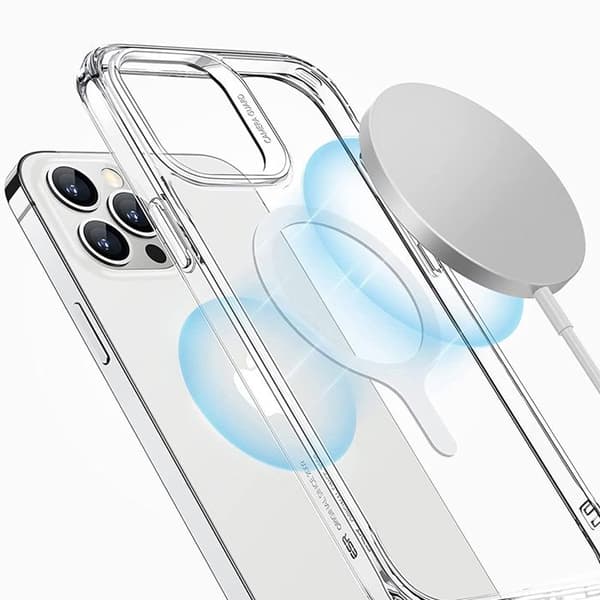MagSafe HaloLock laddaradapter (set 2) - Universellt ring ESR 360 - Vit