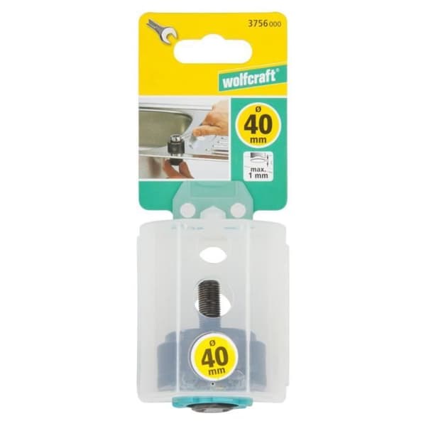 WOLFCRAFT - 1 Ugningsform för rostfritt stål Ø 40 mm