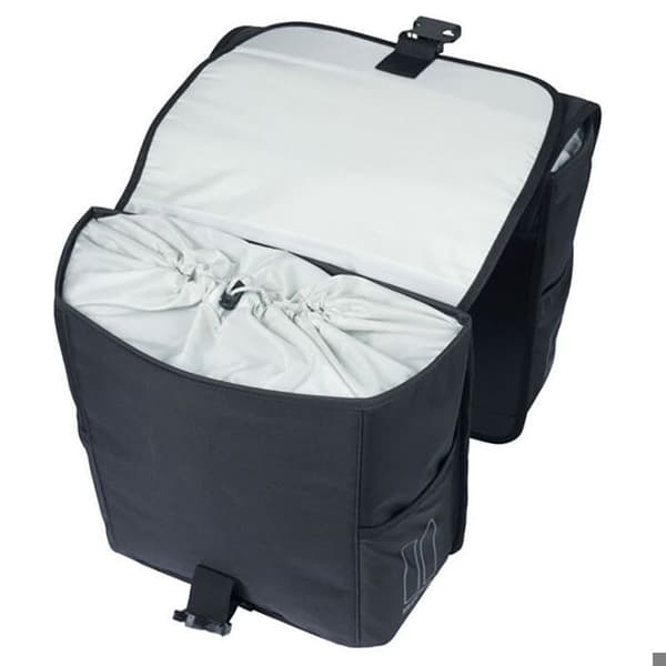 Bakväskan - BASIL - Go Mik 2.0 - Vattentåligt polyester - 32L - Svart