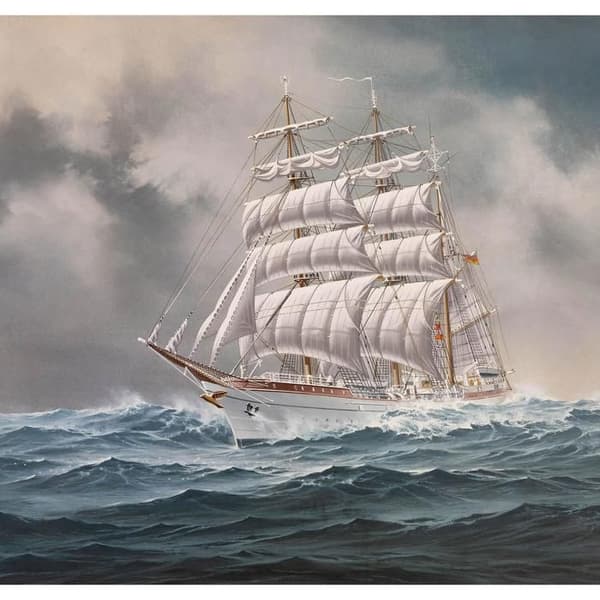 Modellbåt: Gorch Fock