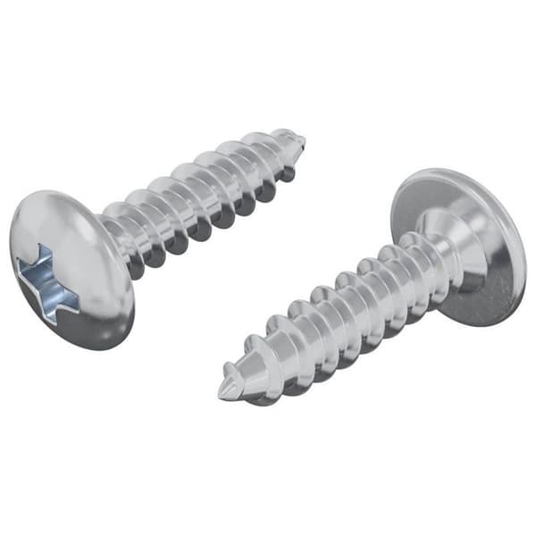 Bult - mutter - bricka Vidaxl Skruv 2 st Silver M4 x 16 mm Stål