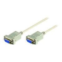 Nollmodemkabel - Microconnect - DB-9 (F) - DB-9 (F) - 3 m