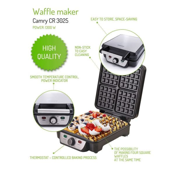 Professionell Gaufrier 1150 W