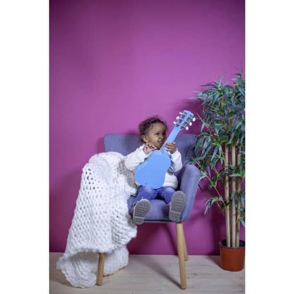 Gitarr - EICHHORN - Musik Trägitarr - 6 strängar - 54 cm - Från 3 år - Blå