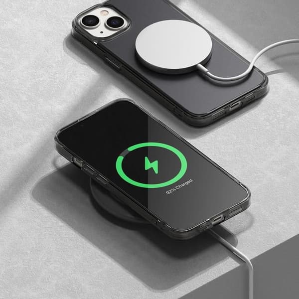 Skal - RINGKE - Fusion Matte - iPhone 14 Plus - Matt grå - Lätt och hållbart skydd