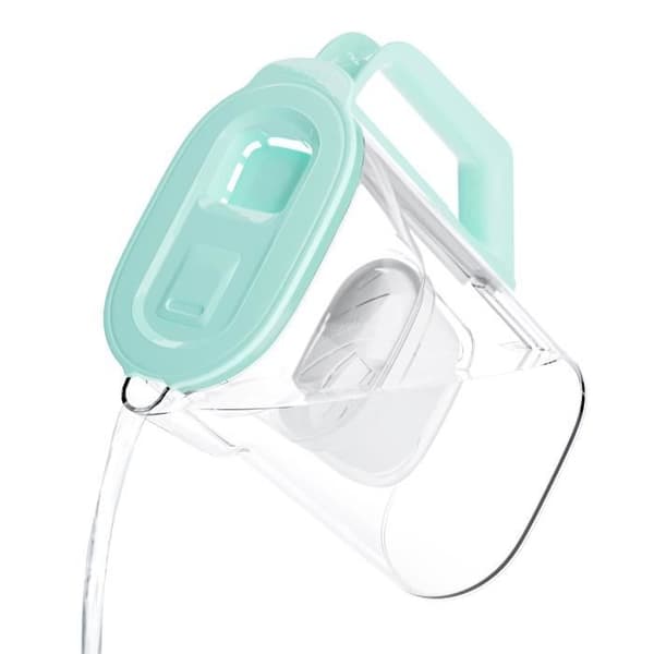 Filterkanna - WESSPER - D3 SLIM FutureFlow - 2,7 L - Grön - Vattenfilter och LED smart mätare
