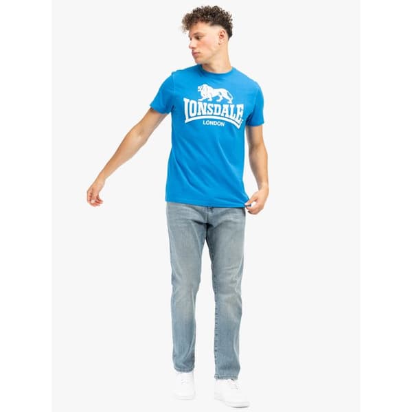 Lonsdale T-shirt med normal passform med logotyp