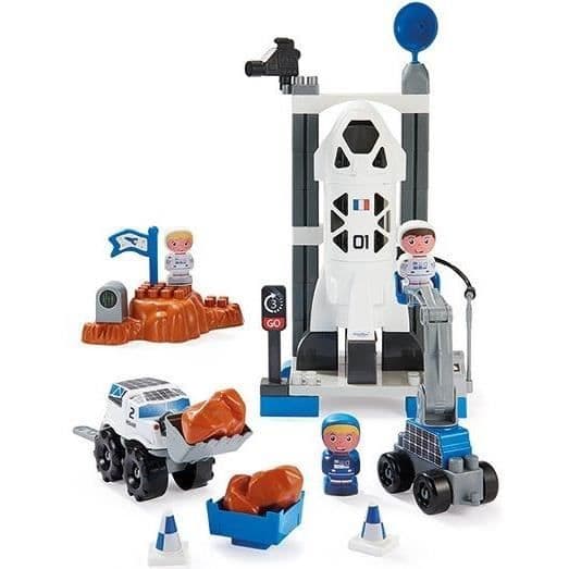 Space Base - tegelkonstruktion - från 18 månader - Abrick