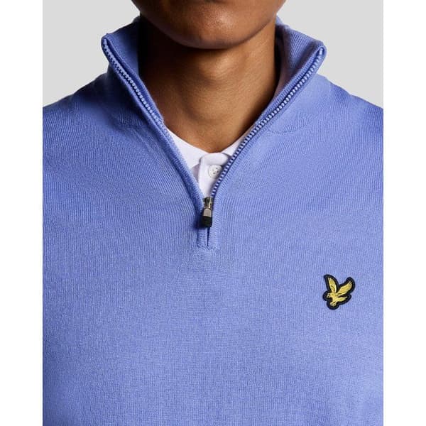 Merinoullströja 1/4 zip Lyle & Scott