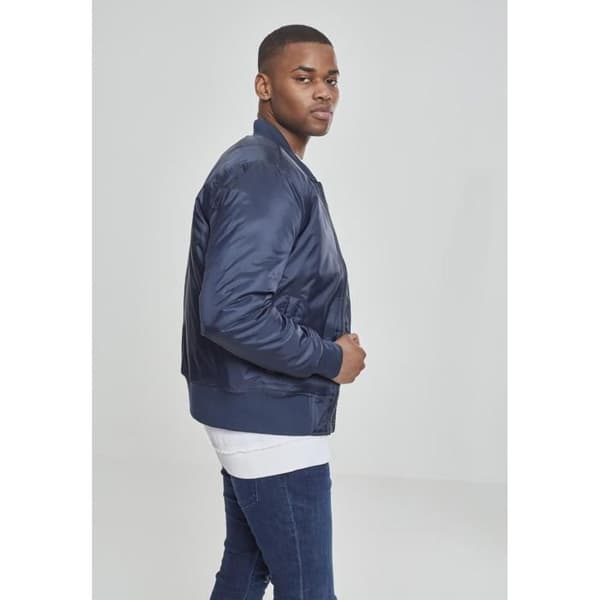 Jacka - Urban Classics - Basic Bomberjacka - Mörkblå - Unisex - Vuxen