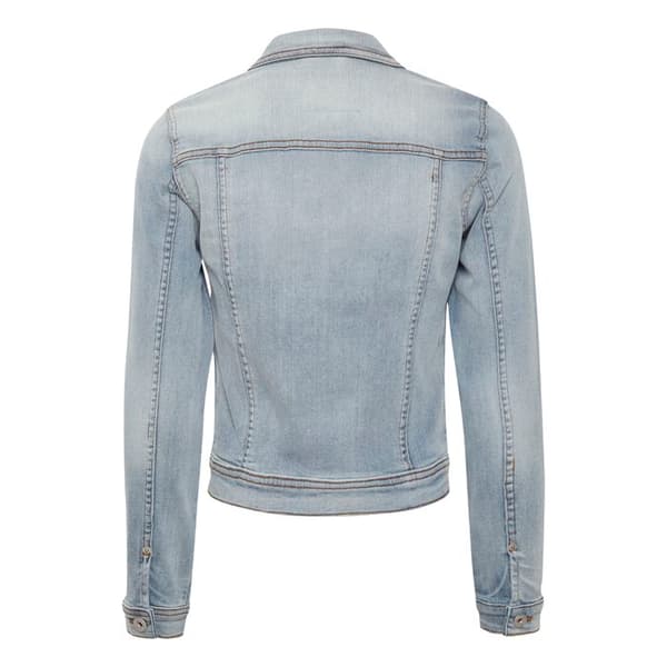 Jeansjacka dam Ichi Stampe