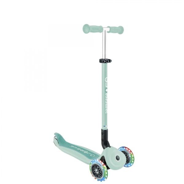 Globber - Utvecklingsbar sparkcykel GO-UP ACTIVE LIGHTS - Mintgrön