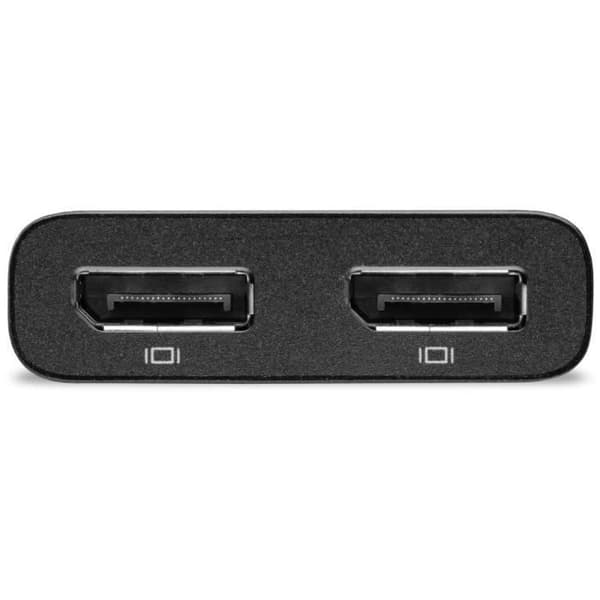 Videoadapter - OWC - Thunderbolt 3 till Dual DisplayPort 1.4 - 8K - Dubbelvisning - Svart