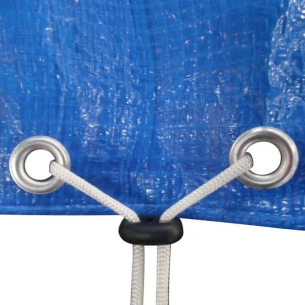 VIDAXL runt poolskydd - 460 cm - 90 g/m² - Grön