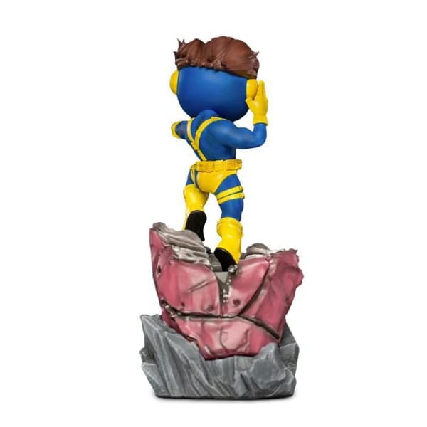 Figur - IRON STUDIOS - CYCLOPS - Vit - Styliserad Toy Art-version - 3 år och uppåt