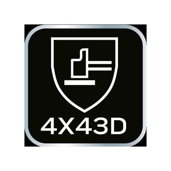 Nitrilbelagda skärskyddshandskar, 4X43D, storlek 9