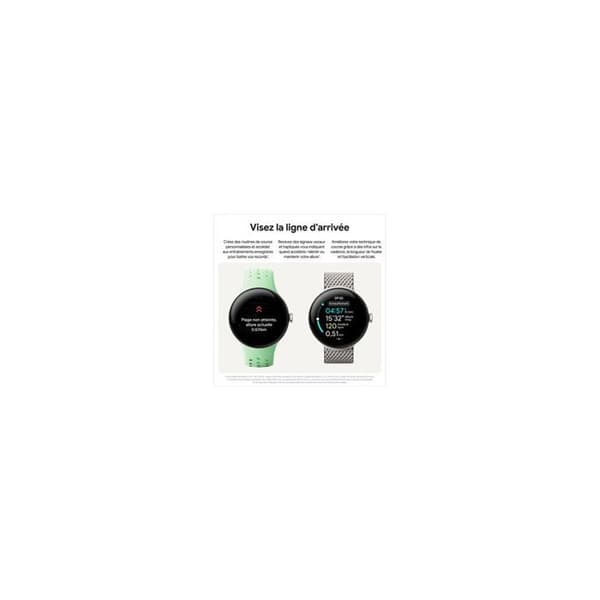 Smartklocka - GOOGLE - PIXEL WATCH 3 41MM - 4G LTE - Avancerad hälsospårning - Elegant design
