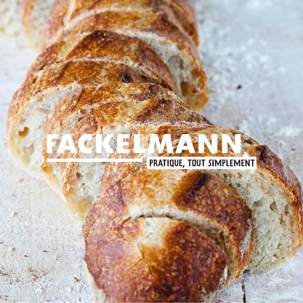 Förvaringspåse för baguette i bomull Fackelmann Nature