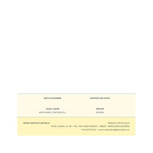 Vattenbaserad ekologisk lack vit glans 750ml Titanlux 00t056634