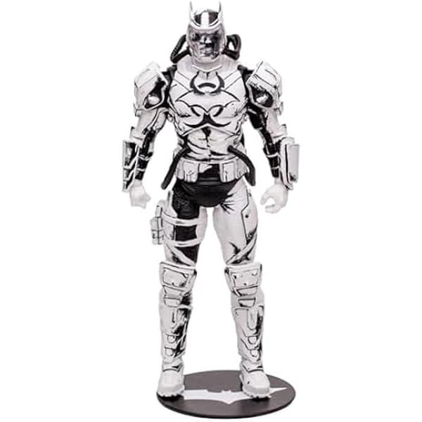 Rörlig figur - MCFARLANE - Batman med Hazmat-dräkt - 17 cm - 22 ledsystem - Designerutgåva