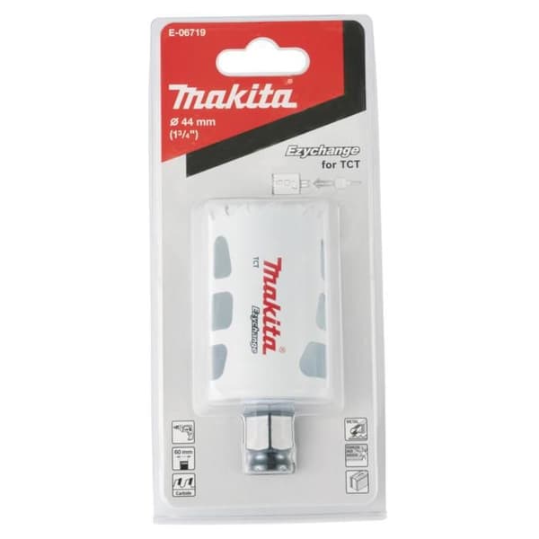 Makita Ezychange hålsåg TCT Ezychange - 44 mm ø - 60 mm lång