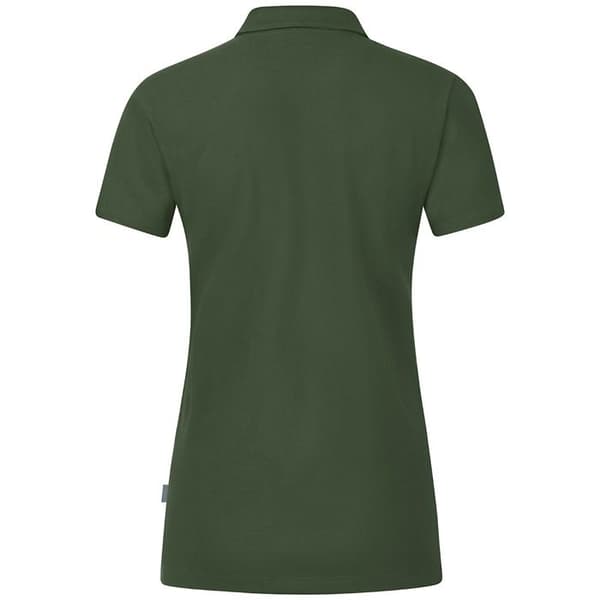 Jako Organic Stretch pikétröja för kvinnor - oliv - 38