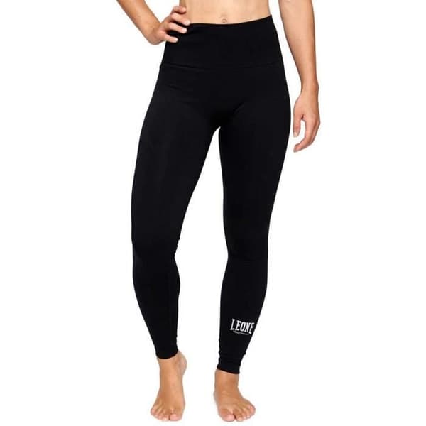 LEONE 1947, Legging - Logotyp, Dam, Svart, L, ABX125