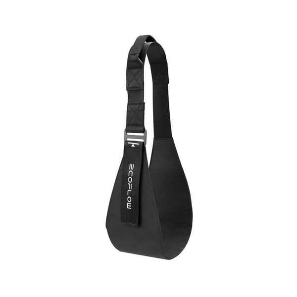 Fästrap - ECOFLOW - WAVE 2 - Velcro - Enhandstransport - Svart