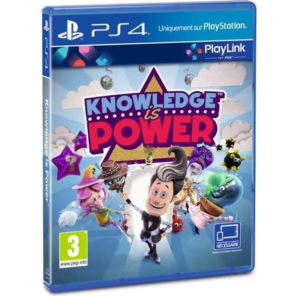 Kunskapen är Power PS4 Game/Playlink