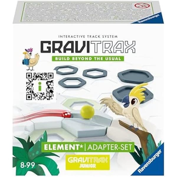 Adapter Set - RAVENSBURGER - GraviTrax - Länk Element - Kompatibel Junior - 7 delar