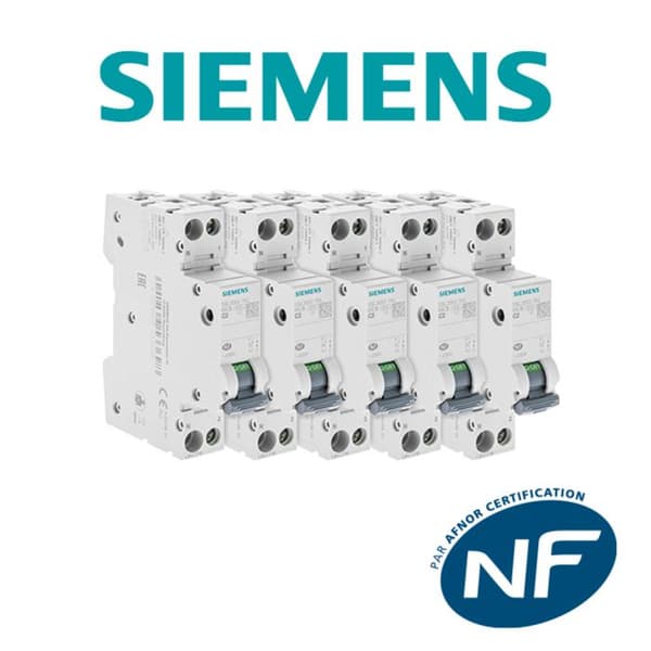 SIEMENS 5-pack med 2A PH-brytare SIEMENS NY (927)