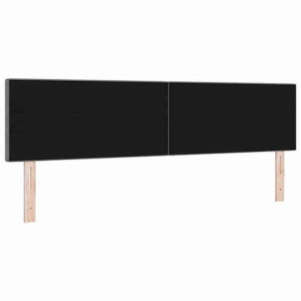vidaXL Sänggavel Ljusgrå 180 cm Sammetstyg 42007061