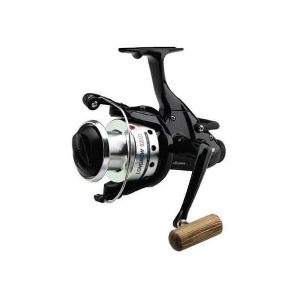 Reel Okuma Longbow Baitfeeder 690 - svart/silver - TU