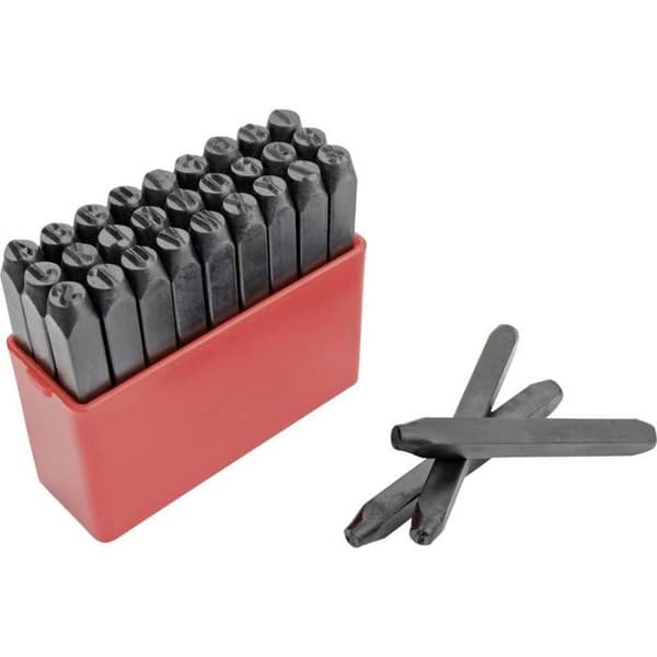 Set med 27 stämplar 3mm Brüder Mannesmann
